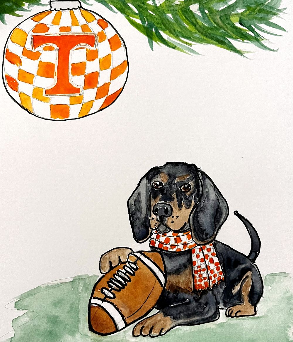 Vols Smokey Holiday Card