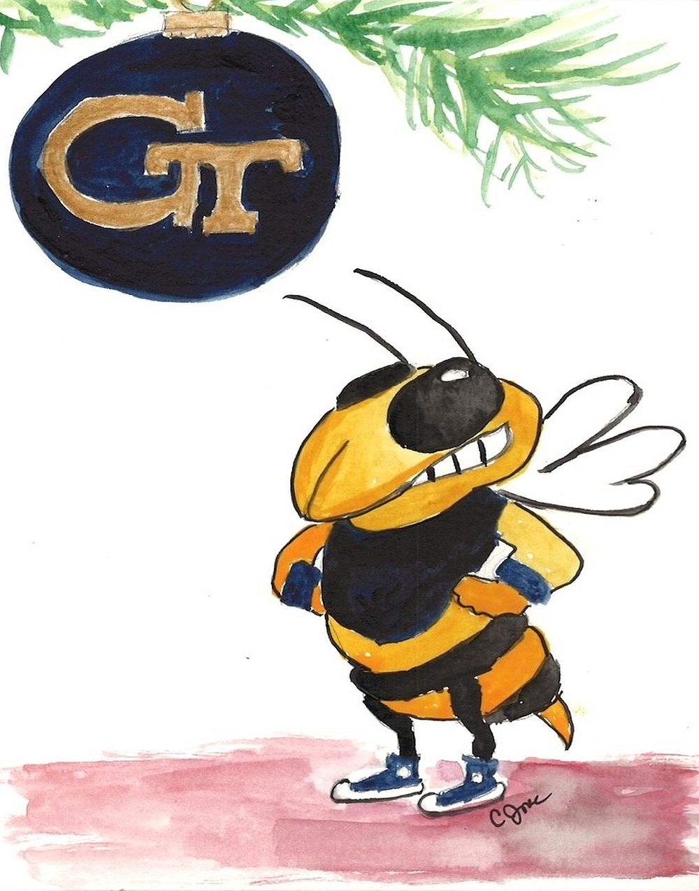 Tech Baby Buzz Holiday Card
